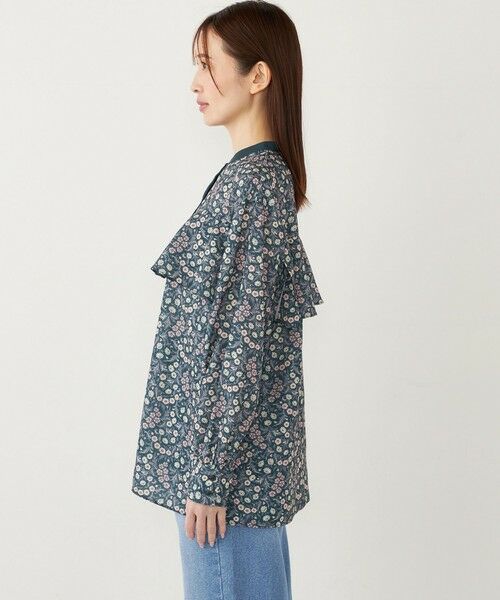 SHIPS / シップス シャツ・ブラウス | SHIPS Colors:〈手洗い可能〉MULHOUSE フラワープリント ラッフルブラウス | 詳細20