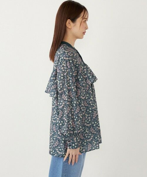 SHIPS / シップス シャツ・ブラウス | SHIPS Colors:〈手洗い可能〉MULHOUSE フラワープリント ラッフルブラウス | 詳細22
