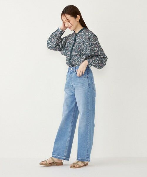 SHIPS / シップス シャツ・ブラウス | SHIPS Colors:〈手洗い可能〉MULHOUSE フラワープリント ラッフルブラウス | 詳細23