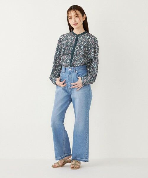 SHIPS / シップス シャツ・ブラウス | SHIPS Colors:〈手洗い可能〉MULHOUSE フラワープリント ラッフルブラウス | 詳細26