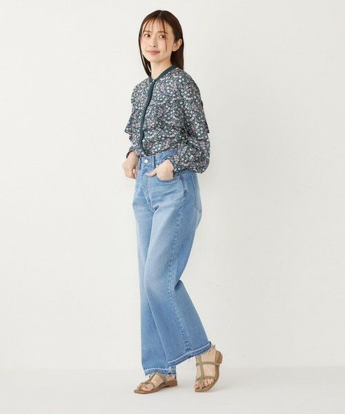 SHIPS / シップス シャツ・ブラウス | SHIPS Colors:〈手洗い可能〉MULHOUSE フラワープリント ラッフルブラウス | 詳細27