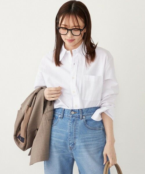 SHIPS / シップス シャツ・ブラウス | SHIPS Colors:〈手洗い可能〉ネクタイ オックス シャツ | 詳細4