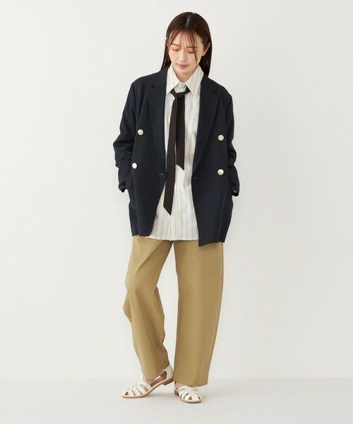 SHIPS / シップス シャツ・ブラウス | SHIPS Colors:〈手洗い可能〉ネクタイ オックス シャツ | 詳細10