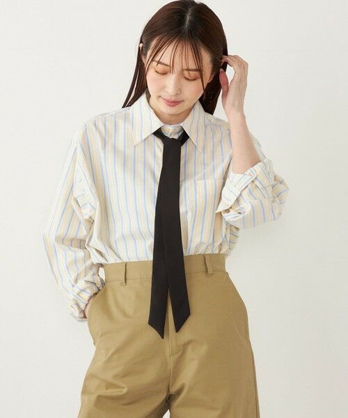 SHIPS / シップス シャツ・ブラウス | SHIPS Colors:〈手洗い可能〉ネクタイ オックス シャツ | 詳細12