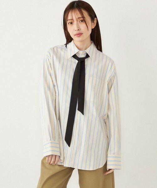 SHIPS / シップス シャツ・ブラウス | SHIPS Colors:〈手洗い可能〉ネクタイ オックス シャツ | 詳細17