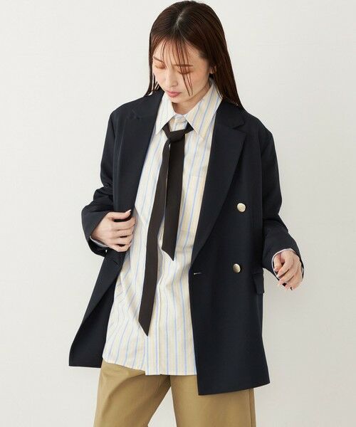 SHIPS / シップス シャツ・ブラウス | SHIPS Colors:〈手洗い可能〉ネクタイ オックス シャツ | 詳細20