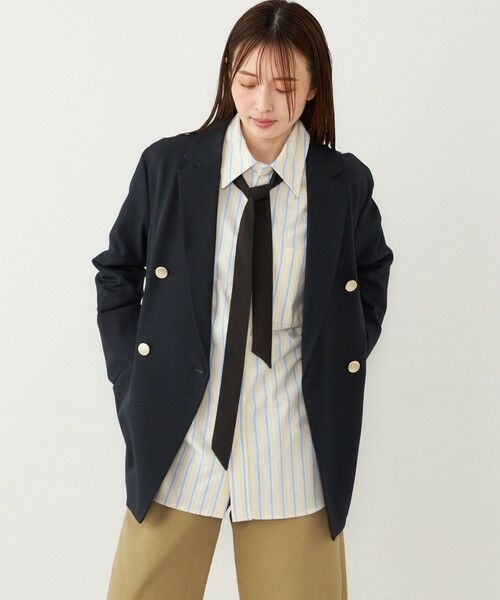 SHIPS / シップス シャツ・ブラウス | SHIPS Colors:〈手洗い可能〉ネクタイ オックス シャツ | 詳細22