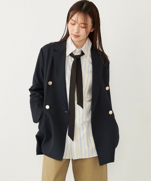 SHIPS / シップス シャツ・ブラウス | SHIPS Colors:〈手洗い可能〉ネクタイ オックス シャツ | 詳細23