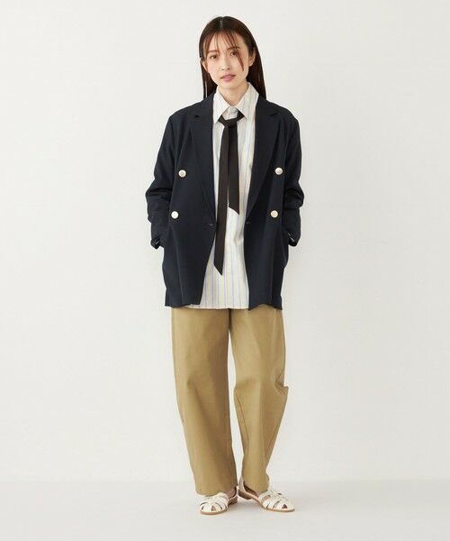 SHIPS / シップス シャツ・ブラウス | SHIPS Colors:〈手洗い可能〉ネクタイ オックス シャツ | 詳細24