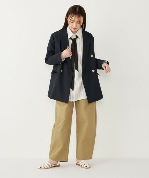 SHIPS / シップス シャツ・ブラウス | SHIPS Colors:〈手洗い可能〉ネクタイ オックス シャツ | 詳細25