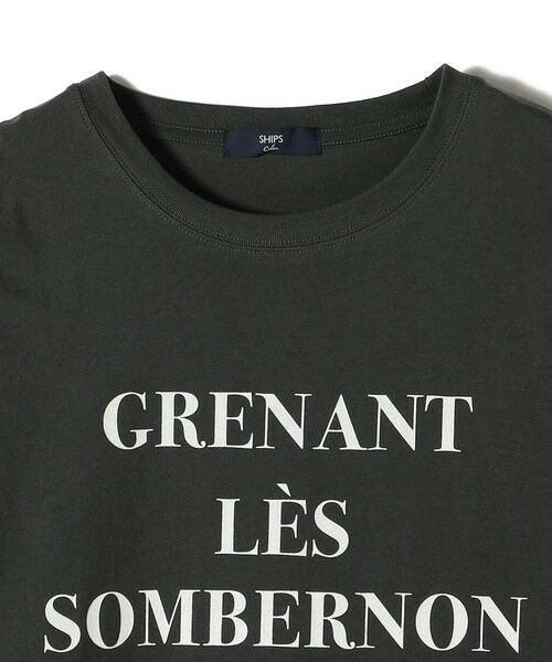 SHIPS / シップス カットソー（半袖以外） | SHIPS Colors:ロゴ プリント TEE (ロンT) | 詳細3