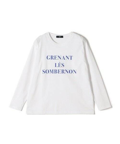 SHIPS / シップス カットソー（半袖以外） | SHIPS Colors:ロゴ プリント TEE (ロンT) | 詳細7