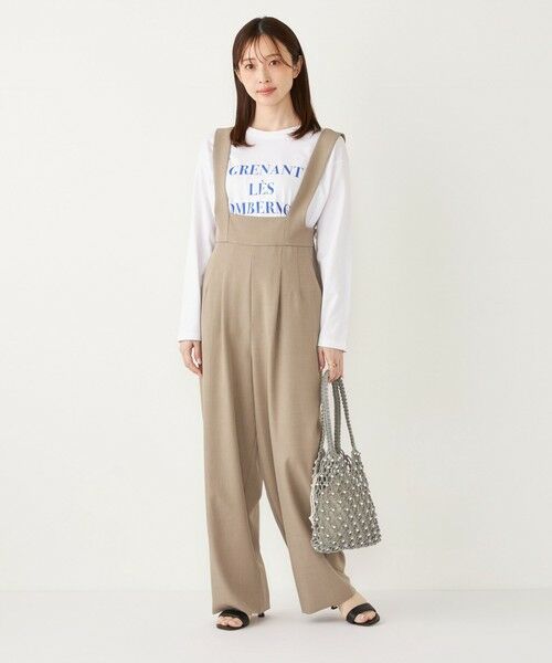 SHIPS / シップス カットソー（半袖以外） | SHIPS Colors:ロゴ プリント TEE (ロンT) | 詳細16