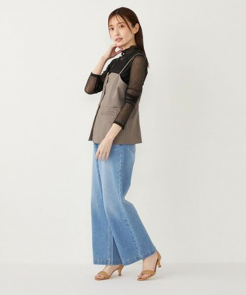 SHIPS / シップス カットソー（半袖以外） | SHIPS Colors:〈手洗い可能〉シアー クレープ ハイネック インナー | 詳細16