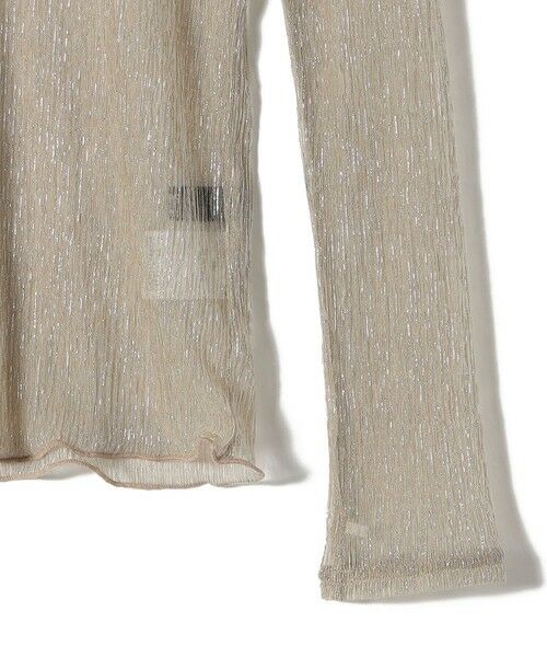 SHIPS / シップス カットソー（半袖以外） | SHIPS Colors:〈手洗い可能〉シアー クレープ ハイネック インナー | 詳細19