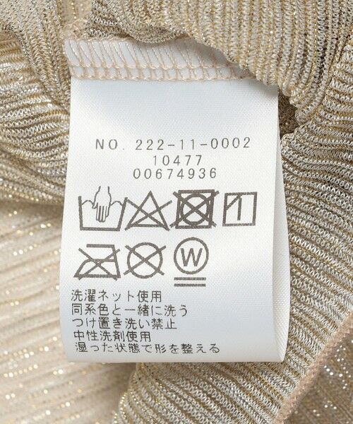 SHIPS / シップス カットソー（半袖以外） | SHIPS Colors:〈手洗い可能〉シアー クレープ ハイネック インナー | 詳細21