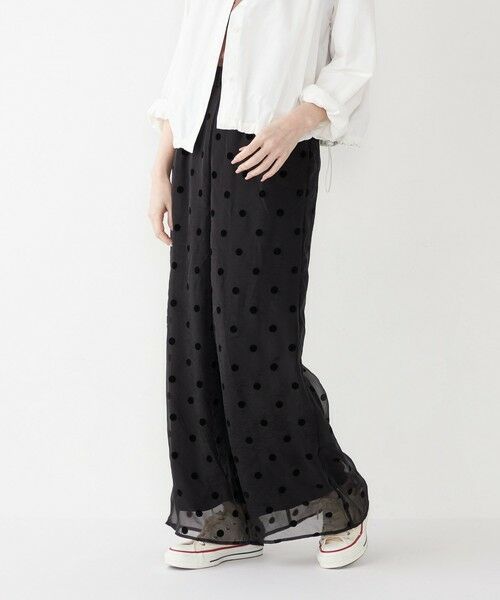 SHIPS / シップス その他パンツ | SHIPS Colors:オーガンジー ドット パンツ | 詳細4