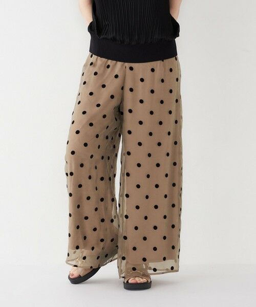 SHIPS / シップス その他パンツ | SHIPS Colors:オーガンジー ドット パンツ | 詳細12