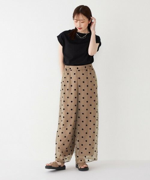 SHIPS / シップス その他パンツ | SHIPS Colors:オーガンジー ドット パンツ | 詳細15