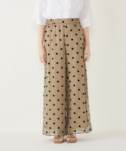 SHIPS / シップス その他パンツ | SHIPS Colors:オーガンジー ドット パンツ | 詳細28