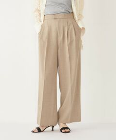 SHIPS / シップス その他パンツ | SHIPS Colors:〈手洗い可能〉 メランジ タック ワイドパンツ