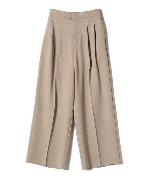 SHIPS / シップス その他パンツ | SHIPS Colors:〈手洗い可能〉 メランジ タック ワイドパンツ | 詳細1