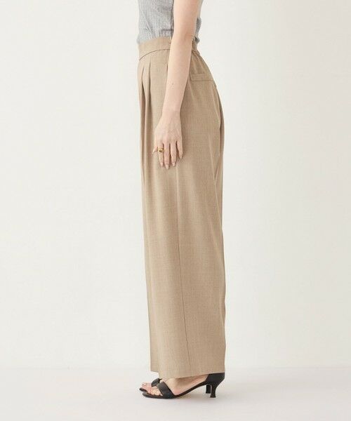 SHIPS / シップス その他パンツ | SHIPS Colors:〈手洗い可能〉 メランジ タック ワイドパンツ | 詳細13