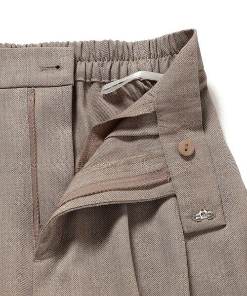 SHIPS / シップス その他パンツ | SHIPS Colors:〈手洗い可能〉 メランジ タック ワイドパンツ | 詳細7