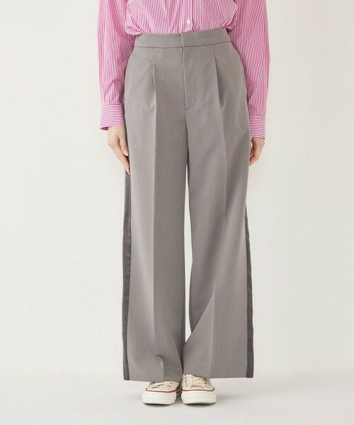 SHIPS / シップス その他パンツ | SHIPS Colors:〈手洗い可能〉サテン サイドライン パンツ | 詳細12