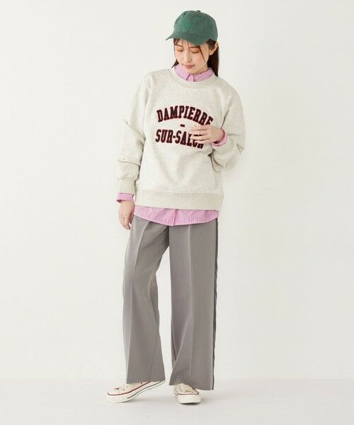 SHIPS / シップス その他パンツ | SHIPS Colors:〈手洗い可能〉サテン サイドライン パンツ | 詳細16