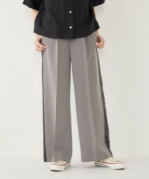 SHIPS / シップス その他パンツ | SHIPS Colors:〈手洗い可能〉サテン サイドライン パンツ | 詳細18