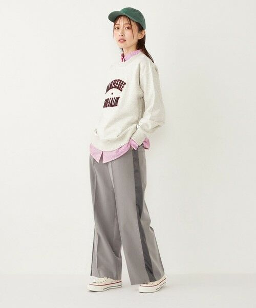 SHIPS / シップス その他パンツ | SHIPS Colors:〈手洗い可能〉サテン サイドライン パンツ | 詳細26