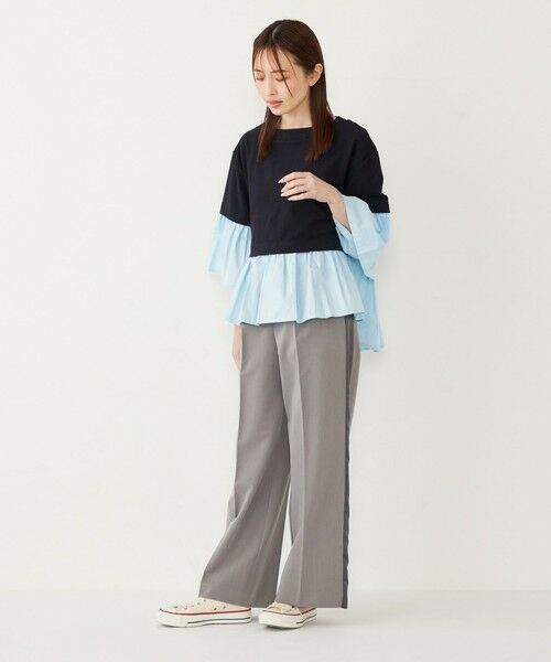 SHIPS / シップス その他パンツ | SHIPS Colors:〈手洗い可能〉サテン サイドライン パンツ | 詳細27