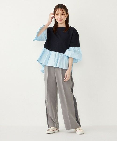 SHIPS / シップス その他パンツ | SHIPS Colors:〈手洗い可能〉サテン サイドライン パンツ | 詳細29