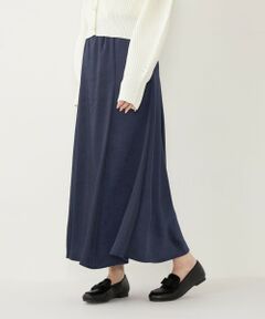 SHIPS / シップス ロング・マキシ丈スカート | SHIPS Colors:〈手洗い可能〉サテン マーメイド スカート