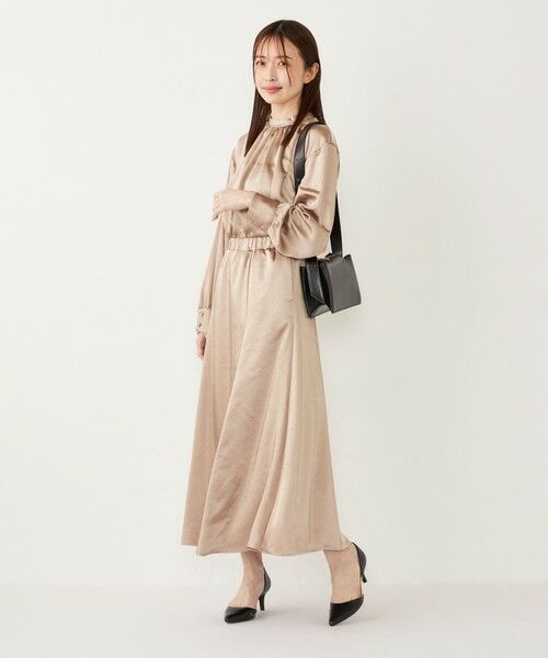 SHIPS / シップス ロング・マキシ丈スカート | SHIPS Colors:〈手洗い可能〉サテン マーメイド スカート | 詳細16