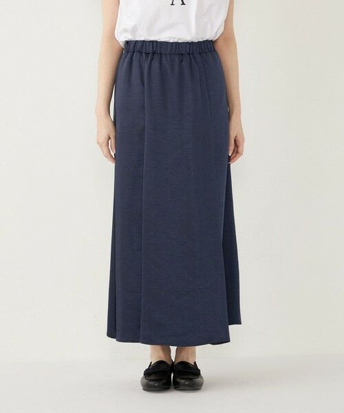 SHIPS / シップス ロング・マキシ丈スカート | SHIPS Colors:〈手洗い可能〉サテン マーメイド スカート | 詳細19