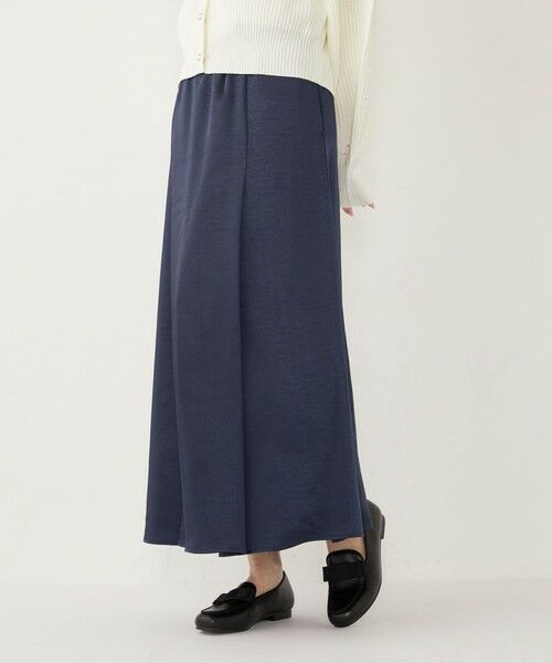 SHIPS / シップス ロング・マキシ丈スカート | SHIPS Colors:〈手洗い可能〉サテン マーメイド スカート | 詳細26