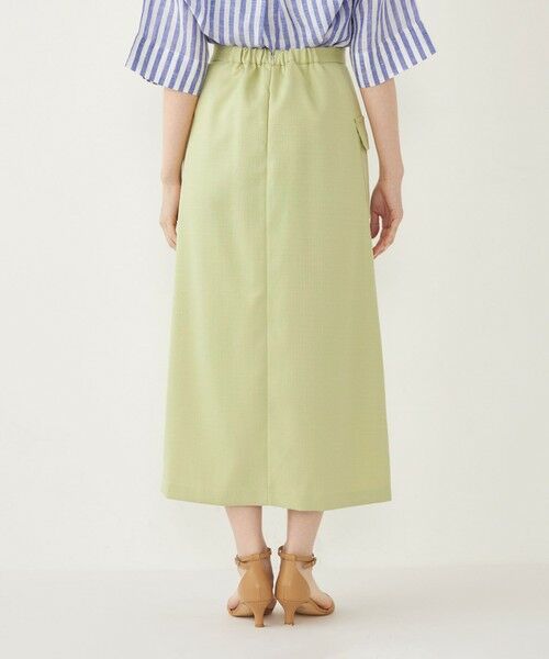 SHIPS / シップス ミニ・ひざ丈スカート | SHIPS Colors:〈手洗い可能〉ブッチャー ポケット スカート | 詳細15