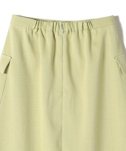 SHIPS / シップス ミニ・ひざ丈スカート | SHIPS Colors:〈手洗い可能〉ブッチャー ポケット スカート | 詳細7