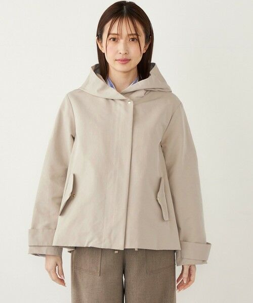 SHIPS / シップス その他アウター | SHIPS Colors:〈手洗い可能〉フードカラー ショートコート | 詳細3