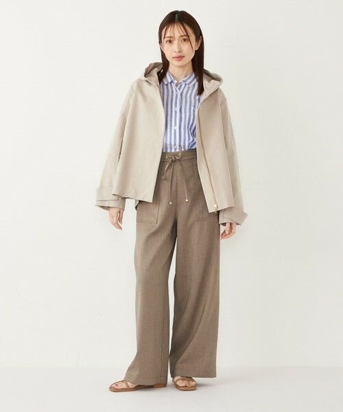 SHIPS / シップス その他アウター | SHIPS Colors:〈手洗い可能〉フードカラー ショートコート | 詳細11