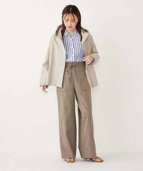 SHIPS / シップス その他アウター | SHIPS Colors:〈手洗い可能〉フードカラー ショートコート | 詳細12