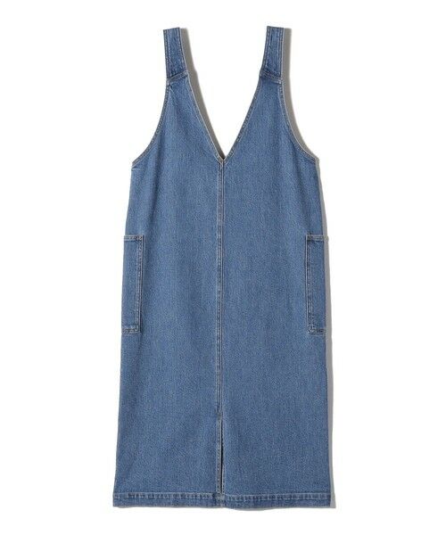 SHIPS / シップス ロング・マキシ丈ワンピース | SHIPS Colors:〈洗濯機可能〉デニム ジャンパースカート | 詳細2