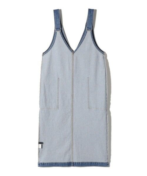 SHIPS / シップス ロング・マキシ丈ワンピース | SHIPS Colors:〈洗濯機可能〉デニム ジャンパースカート | 詳細4