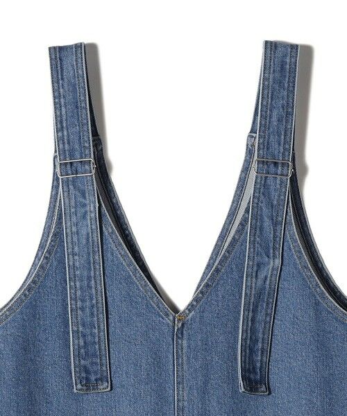 SHIPS / シップス ロング・マキシ丈ワンピース | SHIPS Colors:〈洗濯機可能〉デニム ジャンパースカート | 詳細5