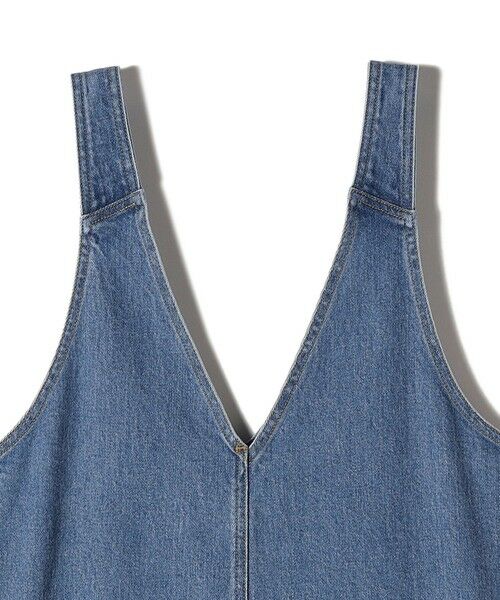 SHIPS / シップス ロング・マキシ丈ワンピース | SHIPS Colors:〈洗濯機可能〉デニム ジャンパースカート | 詳細6