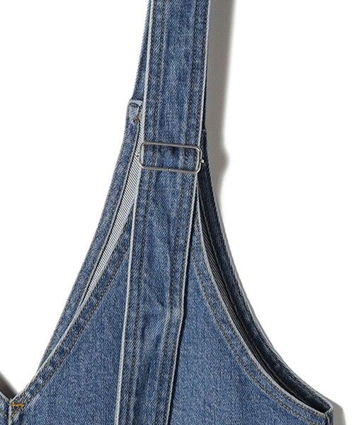 SHIPS / シップス ロング・マキシ丈ワンピース | SHIPS Colors:〈洗濯機可能〉デニム ジャンパースカート | 詳細7