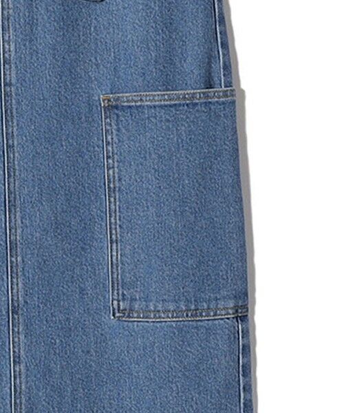 SHIPS / シップス ロング・マキシ丈ワンピース | SHIPS Colors:〈洗濯機可能〉デニム ジャンパースカート | 詳細8