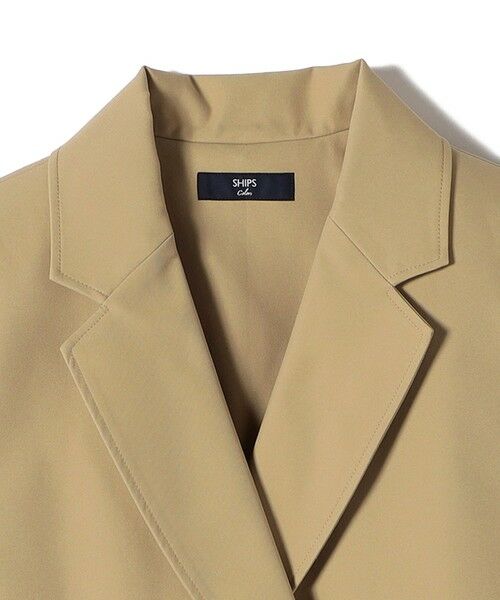 SHIPS / シップス ロング・マキシ丈ワンピース | SHIPS Colors:〈手洗い可能〉トレンチ 2WAY ジレ ワンピース | 詳細6